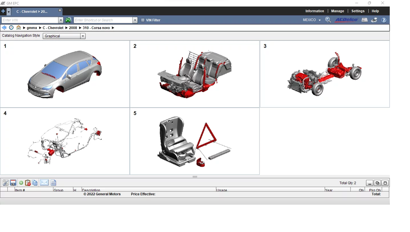 GENERAL MOTORS MÉXICO EPC 2020.02