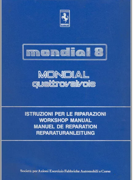 MANUAL FERRARI E CATÁLOGO DE PEÇAS – 2017