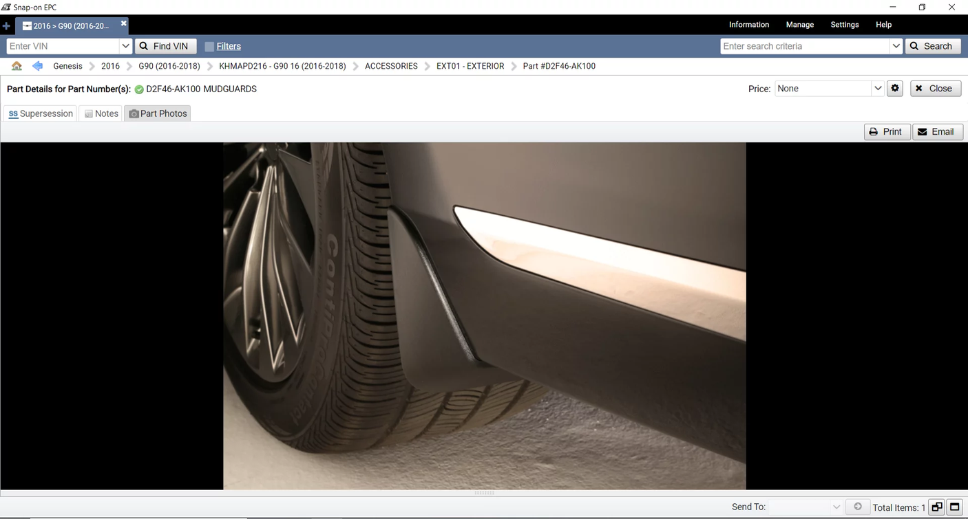 CATÁLOGO DE PEÇAS DE REPOSIÇÃO GENESIS EPC – 2021.05