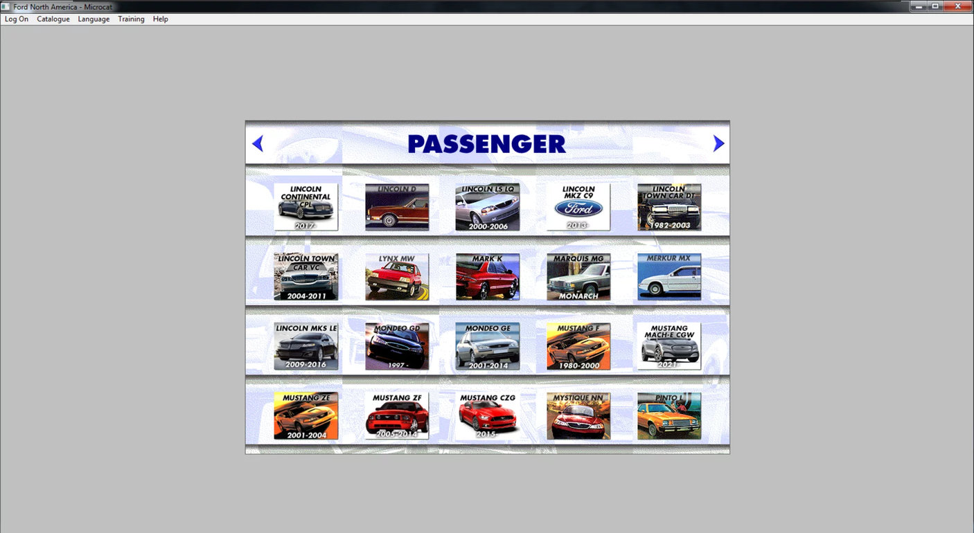 Ford Microcat América do Norte 2018