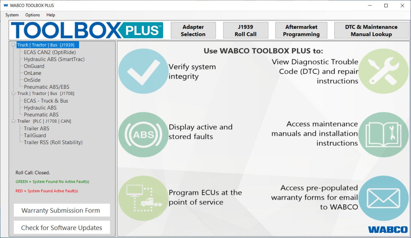 WABCO TOOLBOX 14.5 + ECAS