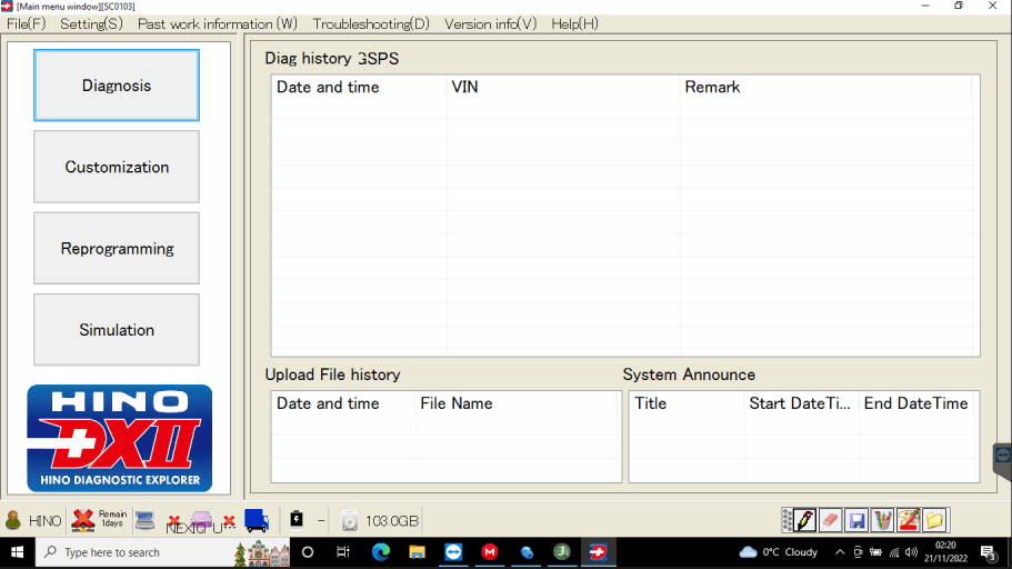 HINO DX2 1.1.21.3 SOLUÇÃO DE PROBLEMAS 03.2021