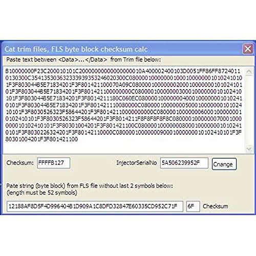 CALCULADORA DE CHECKSUM CATERPILLAR