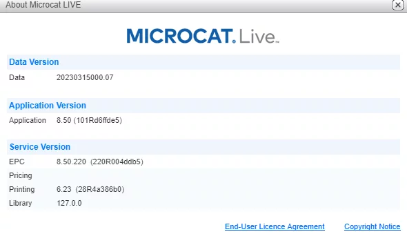 KIA MICROCAT EPC V6 [2023.03] 