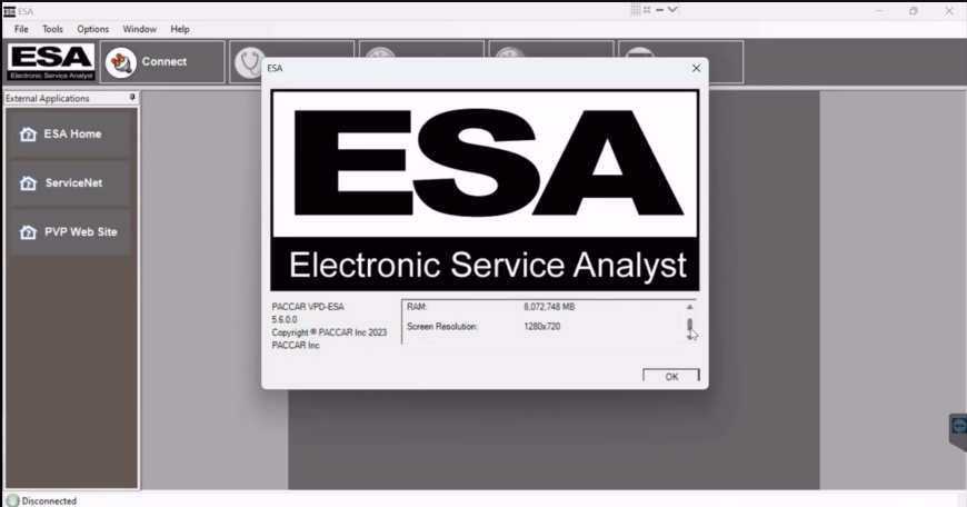 Paccar ESA 5.7.0 (Kenworth & Peterbilt) SW Programming Files 04.2025