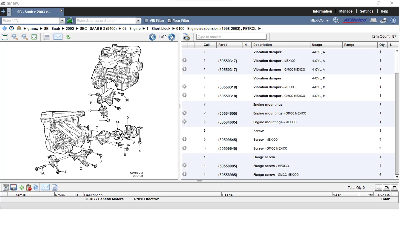 GENERAL MOTORS MÉXICO EPC 2020.02 