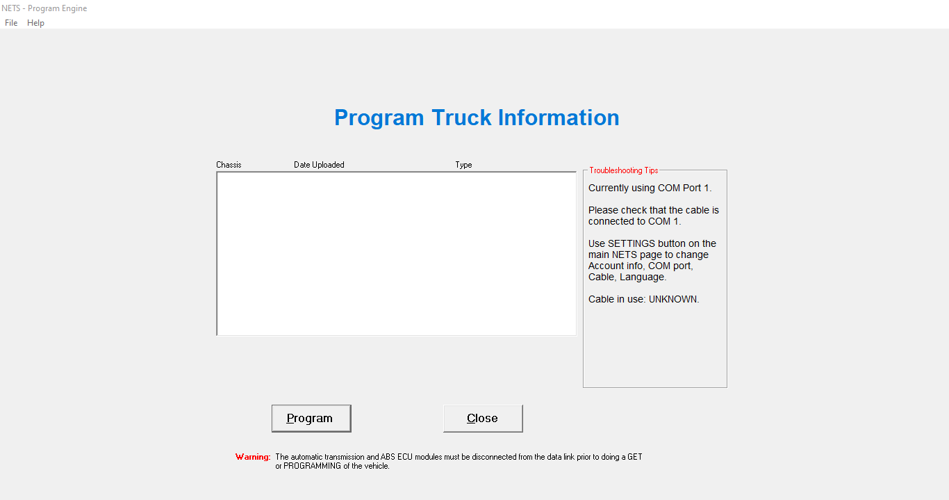 FORD NETS – 5.3.2004 