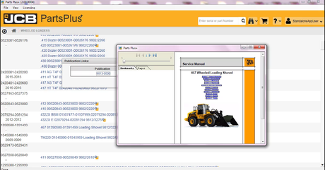 JCB PARTS PRO PLUS 2017 2DVD + MANUAL DE SERVIÇO 2019 1DVD 