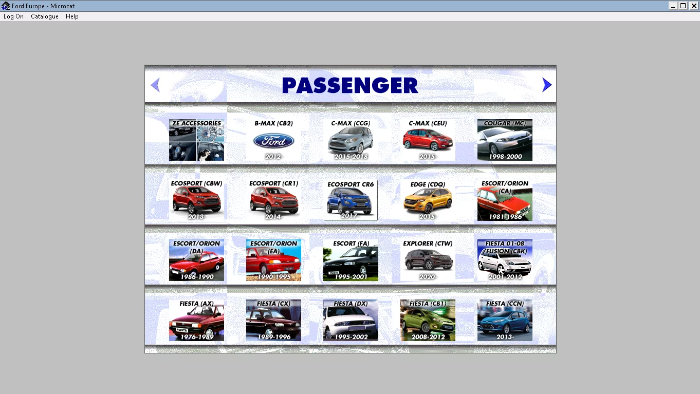 Ford Europa Microcat EPC 08.2020 