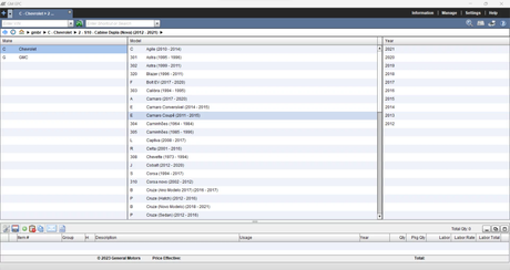 GENERAL MOTORS BRASIL EPC 2020.10 