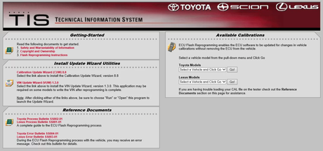 REPROGRAMAÇÃO TOYOTA LEXUS 