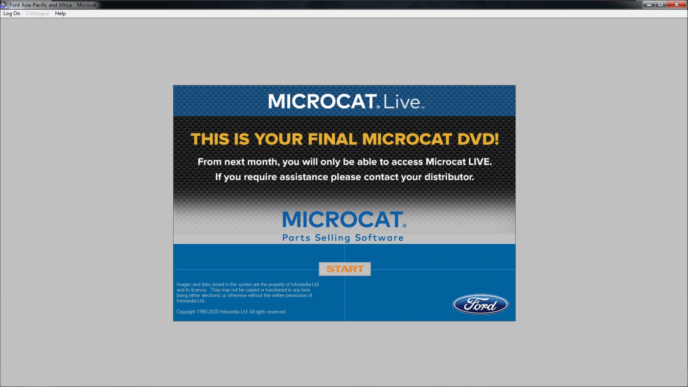 FORD MICROCAT ÁSIA PACÍFICO E ÁFRICA 2022.01 