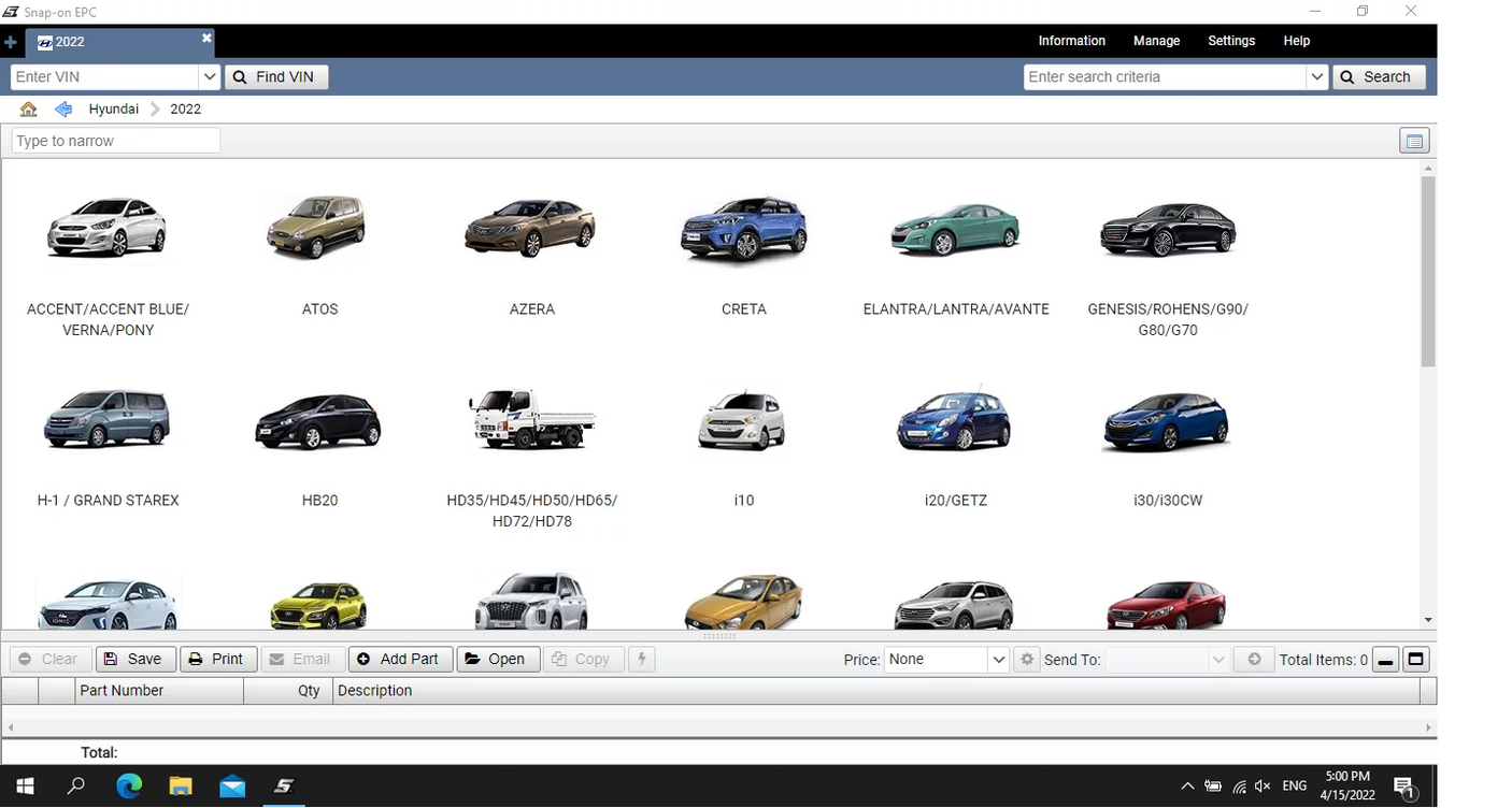 HYUNDAI SNAP-ON GLOBAL EPC 2021.09 