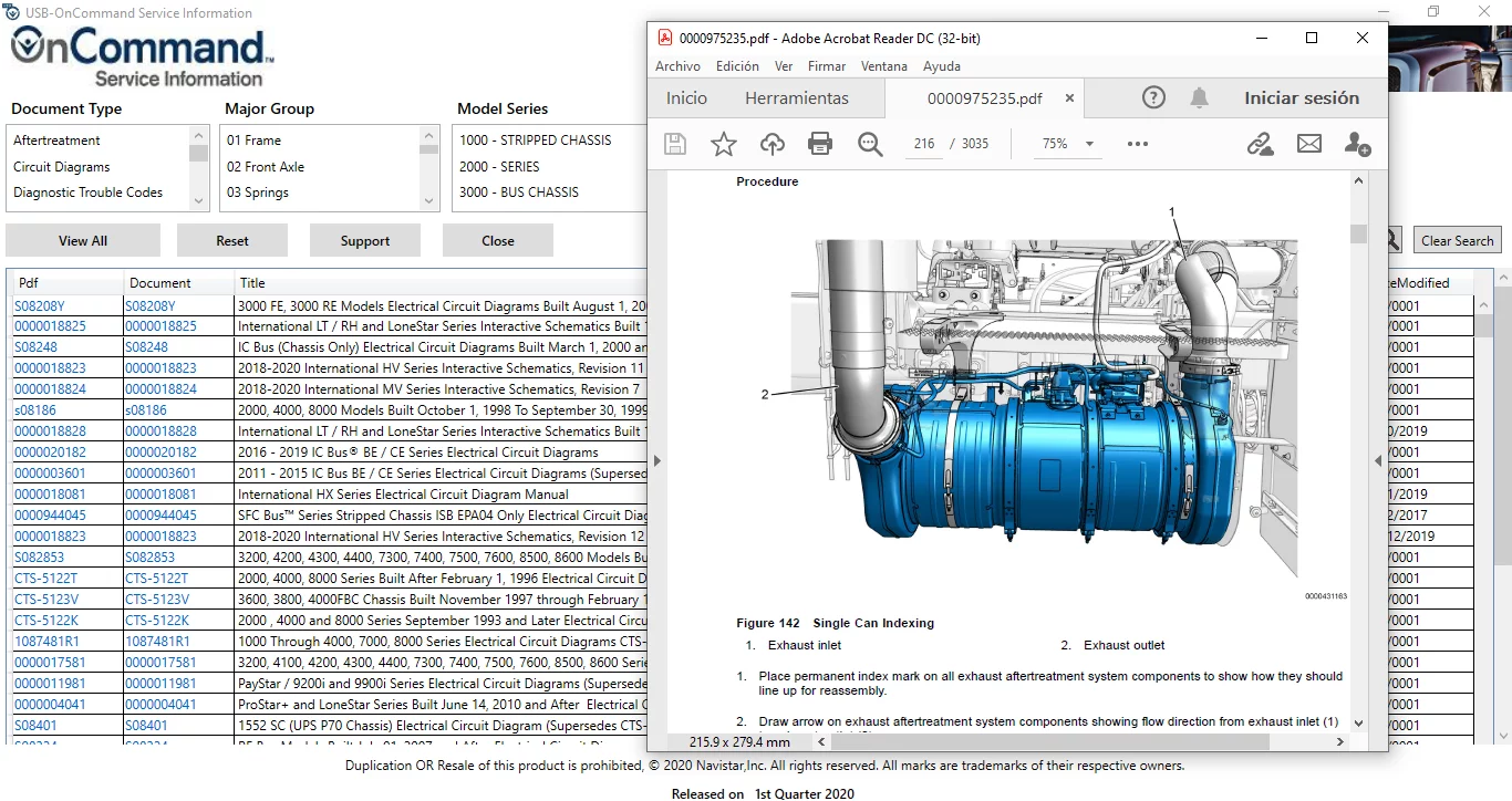 Navistar Oncommand 2020 