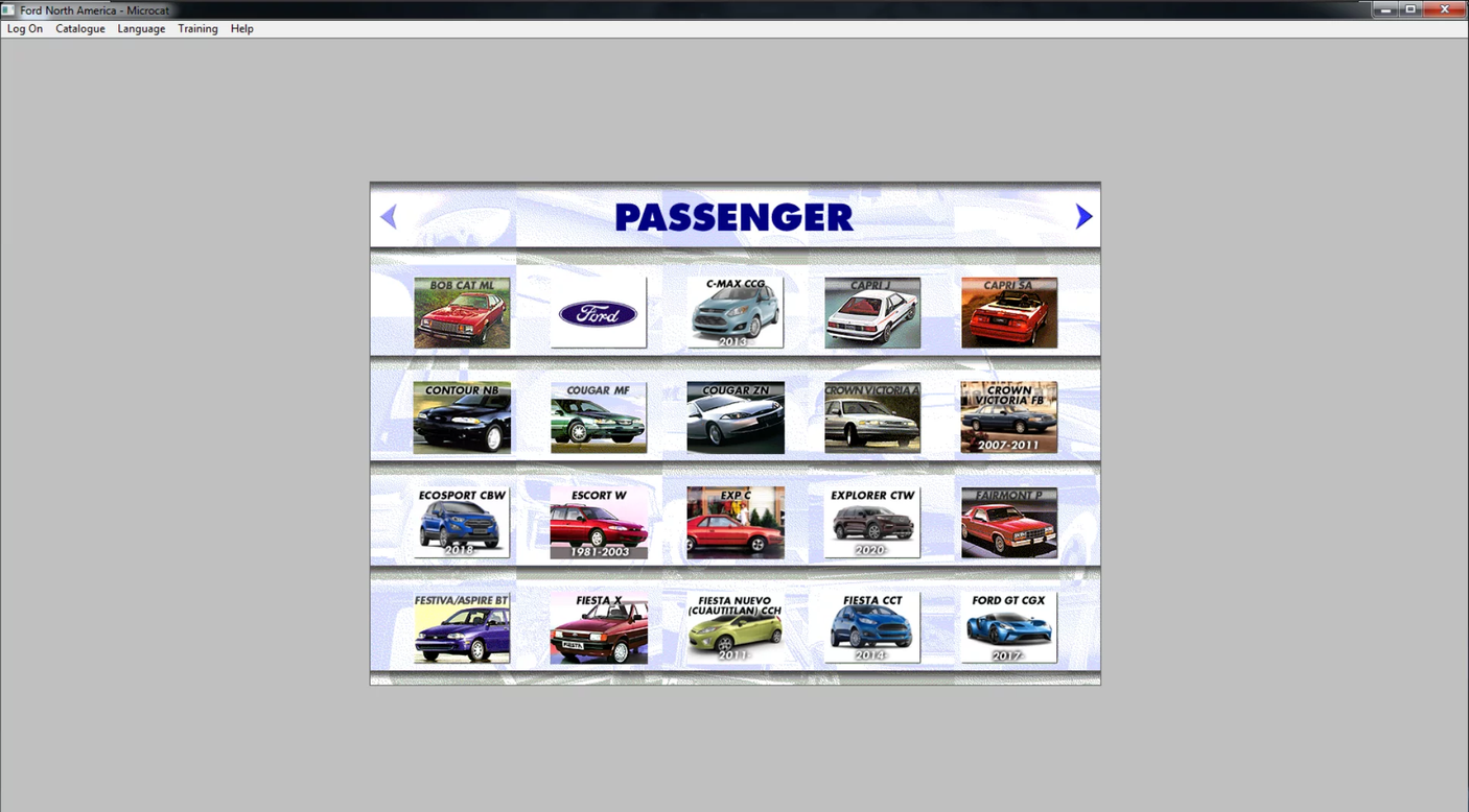 Ford Microcat América do Norte 2018 