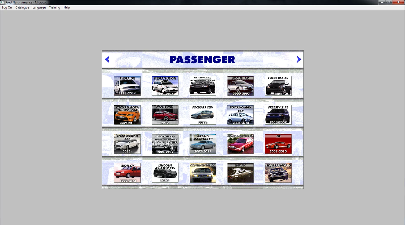 Ford Microcat América do Norte 2018 