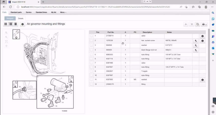 VOLVO IMPACT (Caminhões, Caminhão, Basculantes) 06.2021 