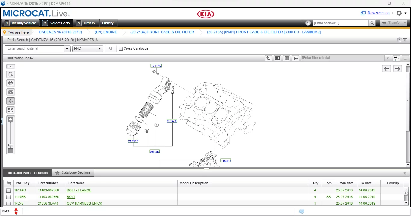 KIA MICROCAT EPC V6 [2023.03] 