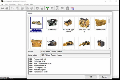CAT ET 2025B FULL SERVICE DEALER + SENHA DE FÁBRICA + ARQUIVOS FLASH 