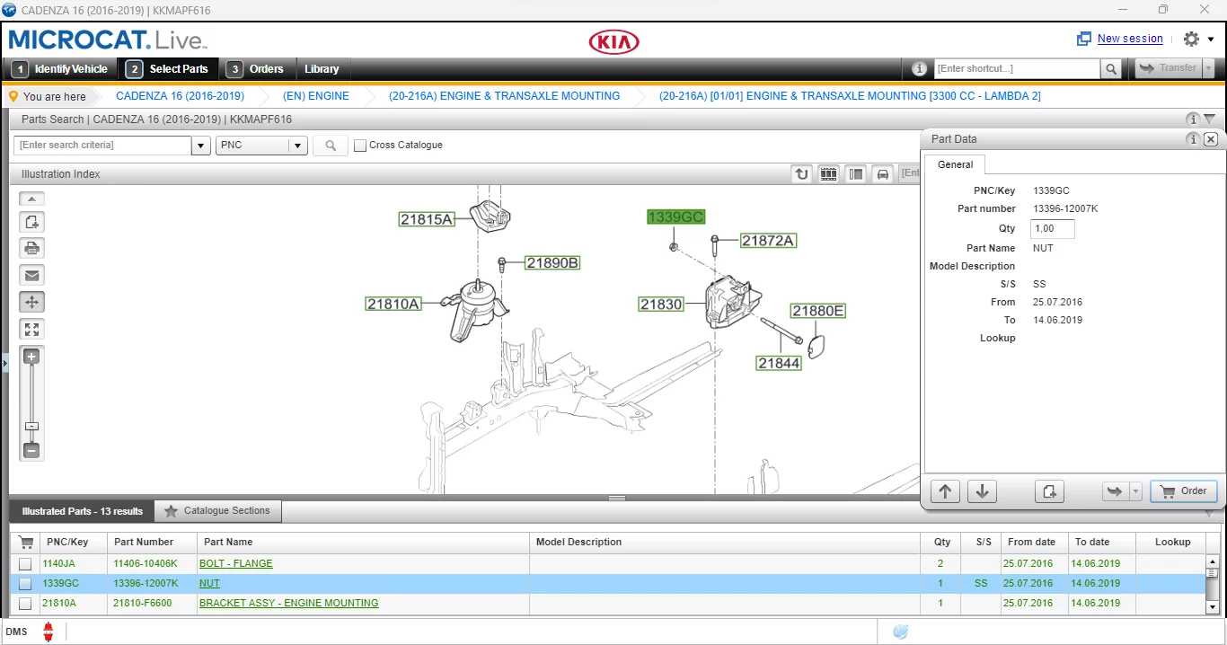 KIA MICROCAT EPC V6 [2023.03] 
