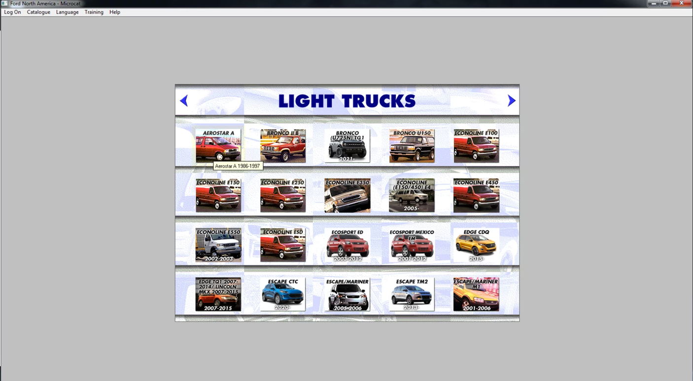 Ford Microcat América do Norte 2018 