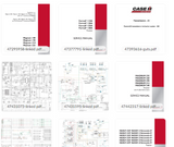 Pacote de manuais de serviço de equipamentos agrícolas e de construção Case 140,3 GB 