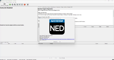 Diagnóstico do motor Navistar 2023 + International Diamond Logic Builder 06.2024 + Servicemaxx Pro J1939 + J1708