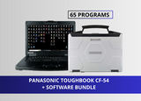 Panasonic Toughbook CF-54 + Pacote de software (65 programas)