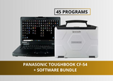 Panasonic Toughbook CF-54 + Pacote de software (45 programas)