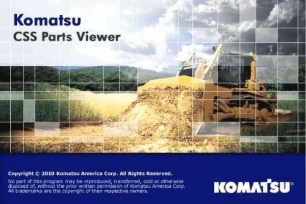 Manuais de serviço Komatsu CSS 06.2018 + Komatsu Parts Viewer 05.2022 EUA Europa Japão 