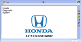 SISTEMA DE DIAGNÓSTICO HONDA v3.017.012 