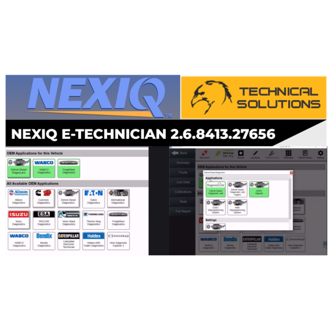 NEXIQ ETECHNICIAN 2.14 2025