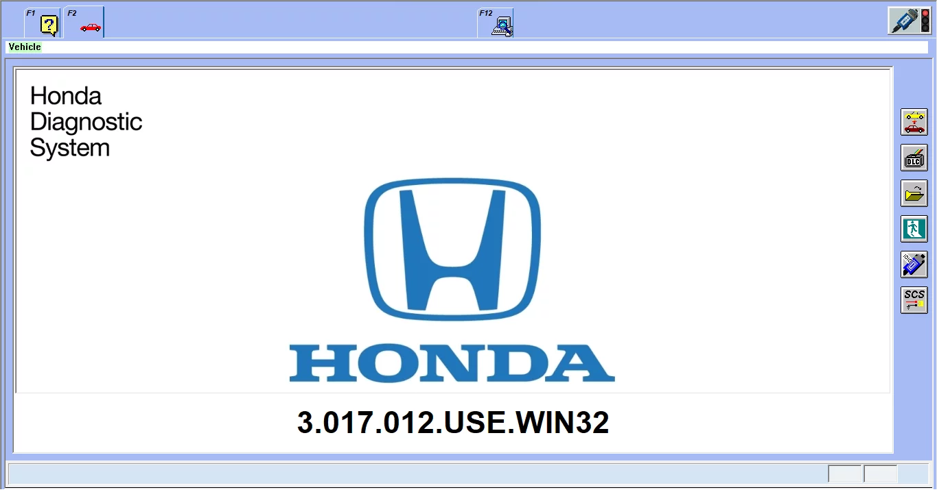 SISTEMA DE DIAGNÓSTICO HONDA v3.017.012 