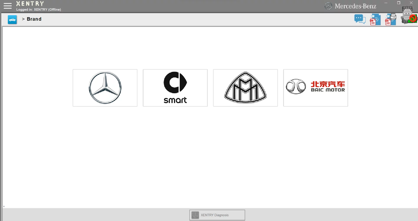 MERCEDES BENZ XENTRY OpenShell XDOS 03.2023 